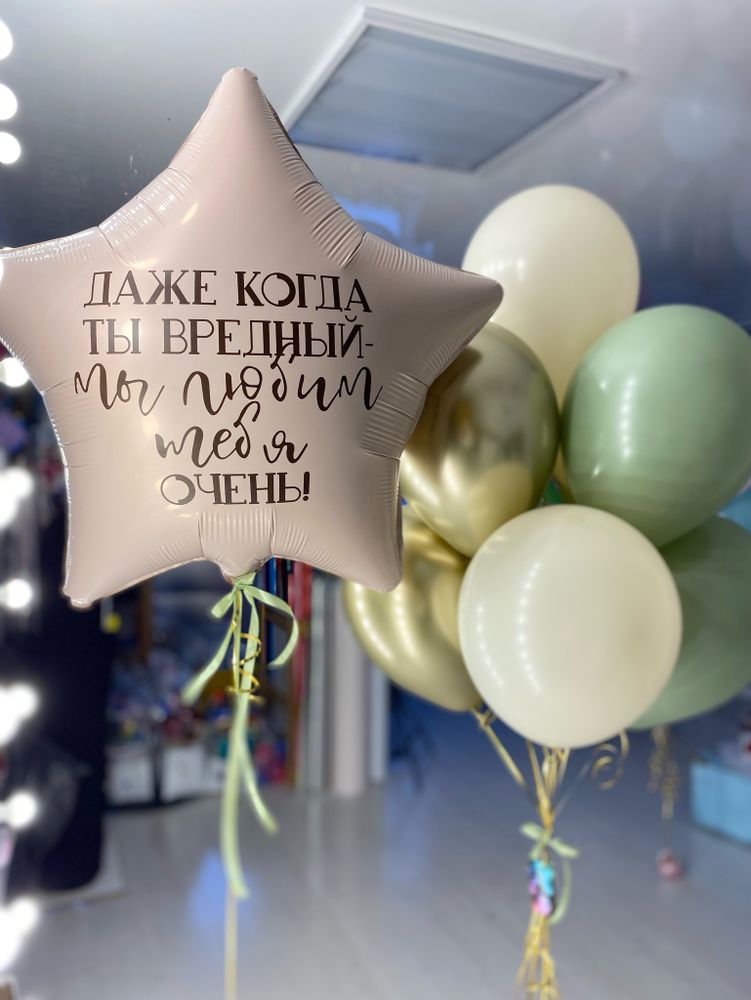 Воздушные шары стильный набор №374