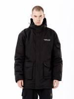 Куртка UNAFFECTED Down Hooded Parka Чёрный