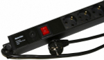 Блок розеток  Hyperline SHE-15SH-3IEC-SF-2.5EU