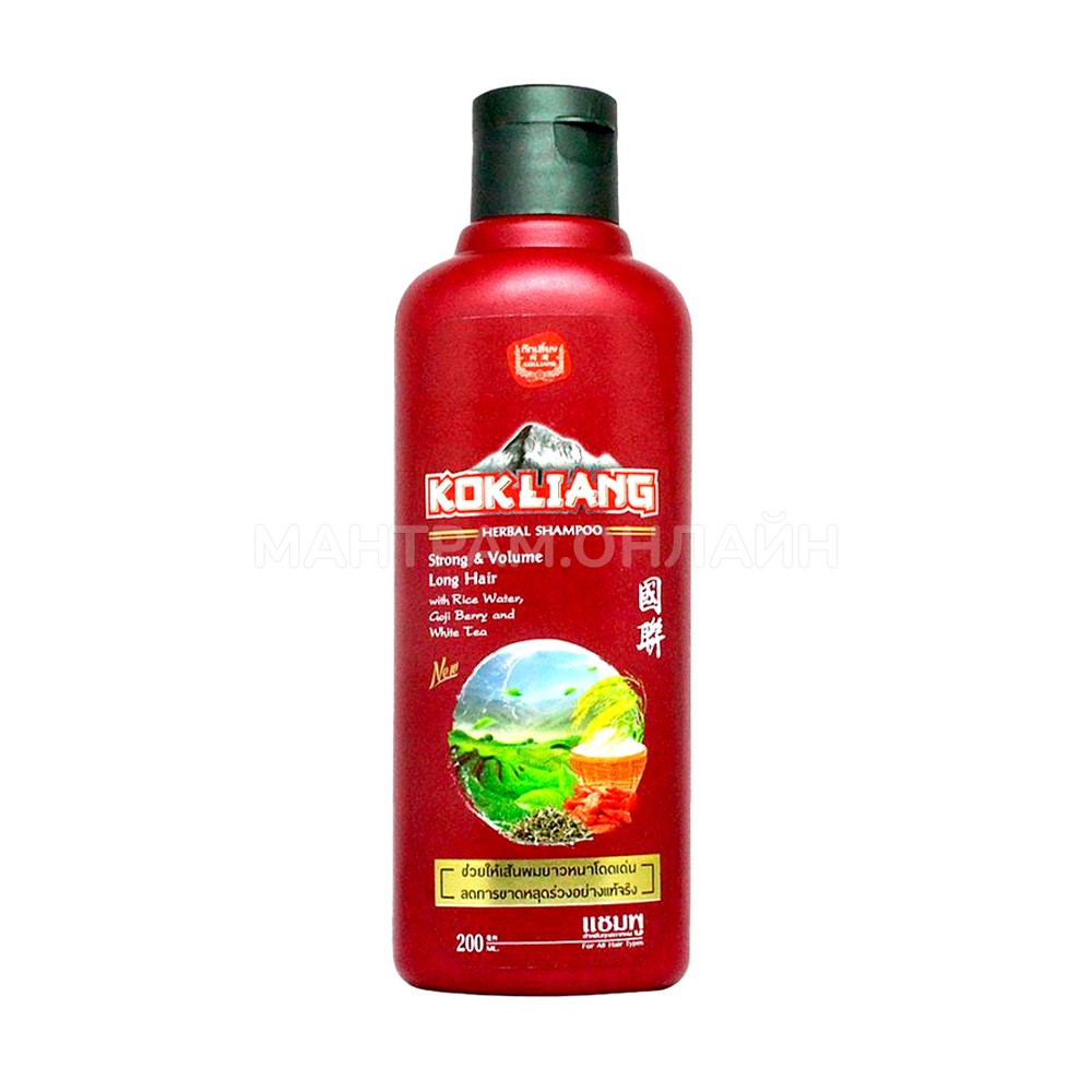 Шампунь для волос Kokliang Strong & Volume Long Hair для укрепления и объема длинных волос 200 мл