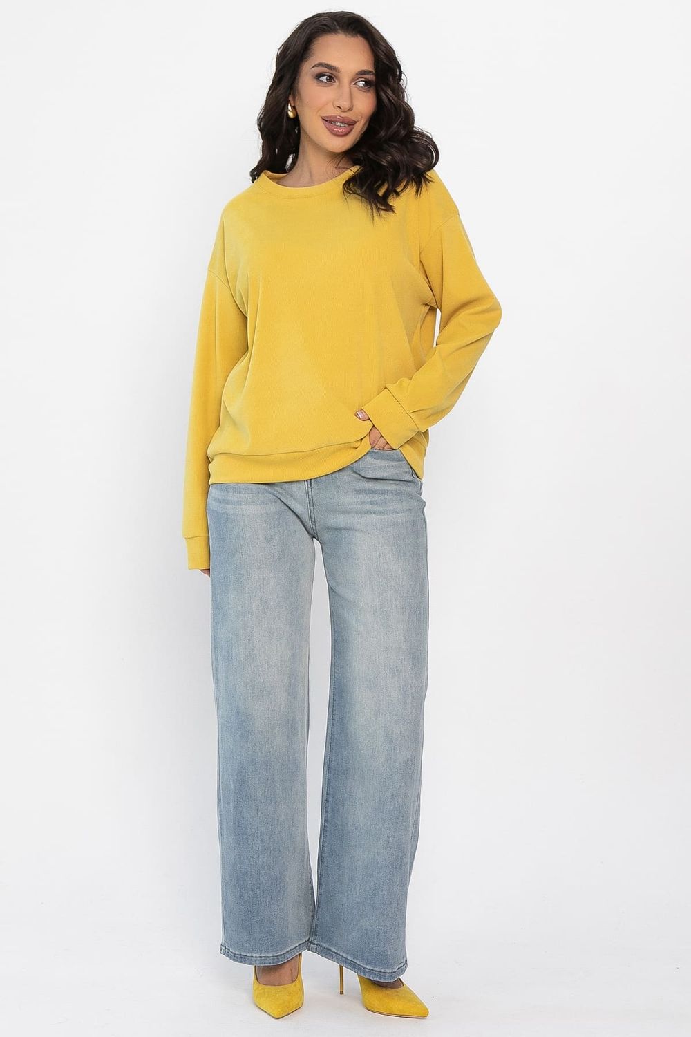 Свитшот Айрис (манго) Б14574-25М LT Collection