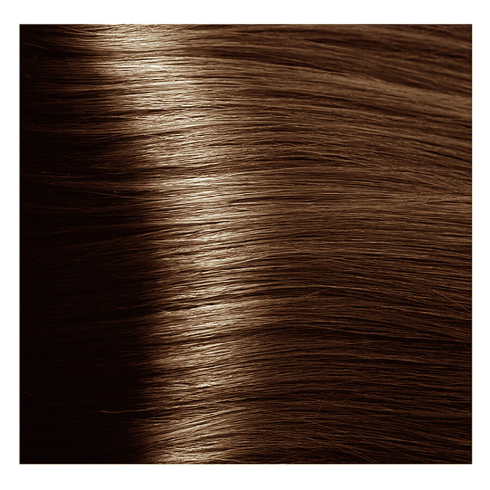 6.85 крем-краска для волос, темный коричнево-махагоновый блонд / Studio Kapous Professional 100 мл