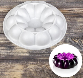 Форма для муссовых десертов и выпечки  21 х 7 см "Цветок"