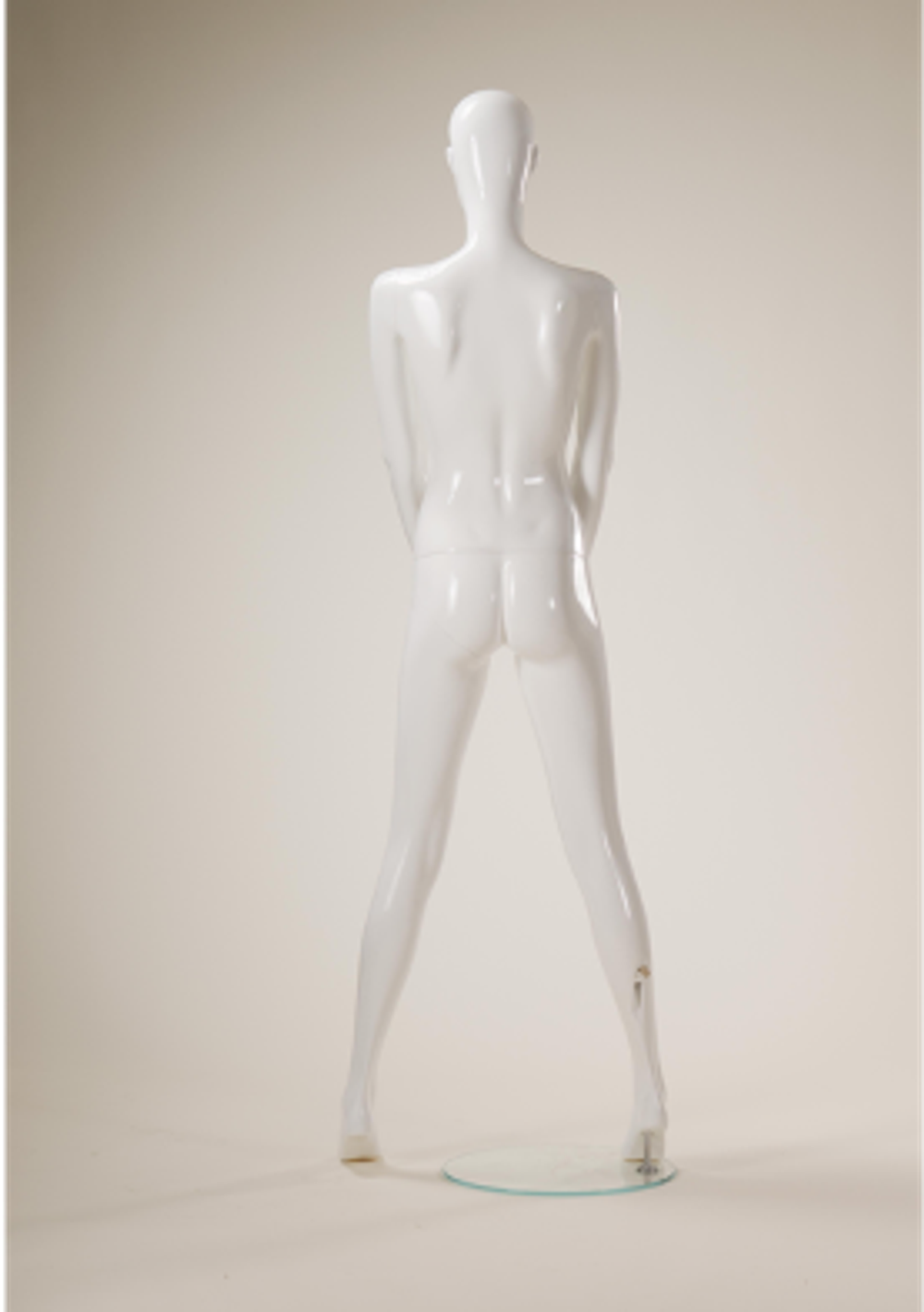 Женский абстрактный манекен Лима/Белый глянец