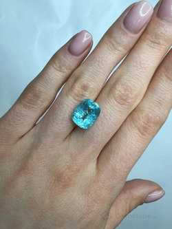 Турмалин Параиба, Кушон, 1 шт. / 5,49 карат, Бразилия