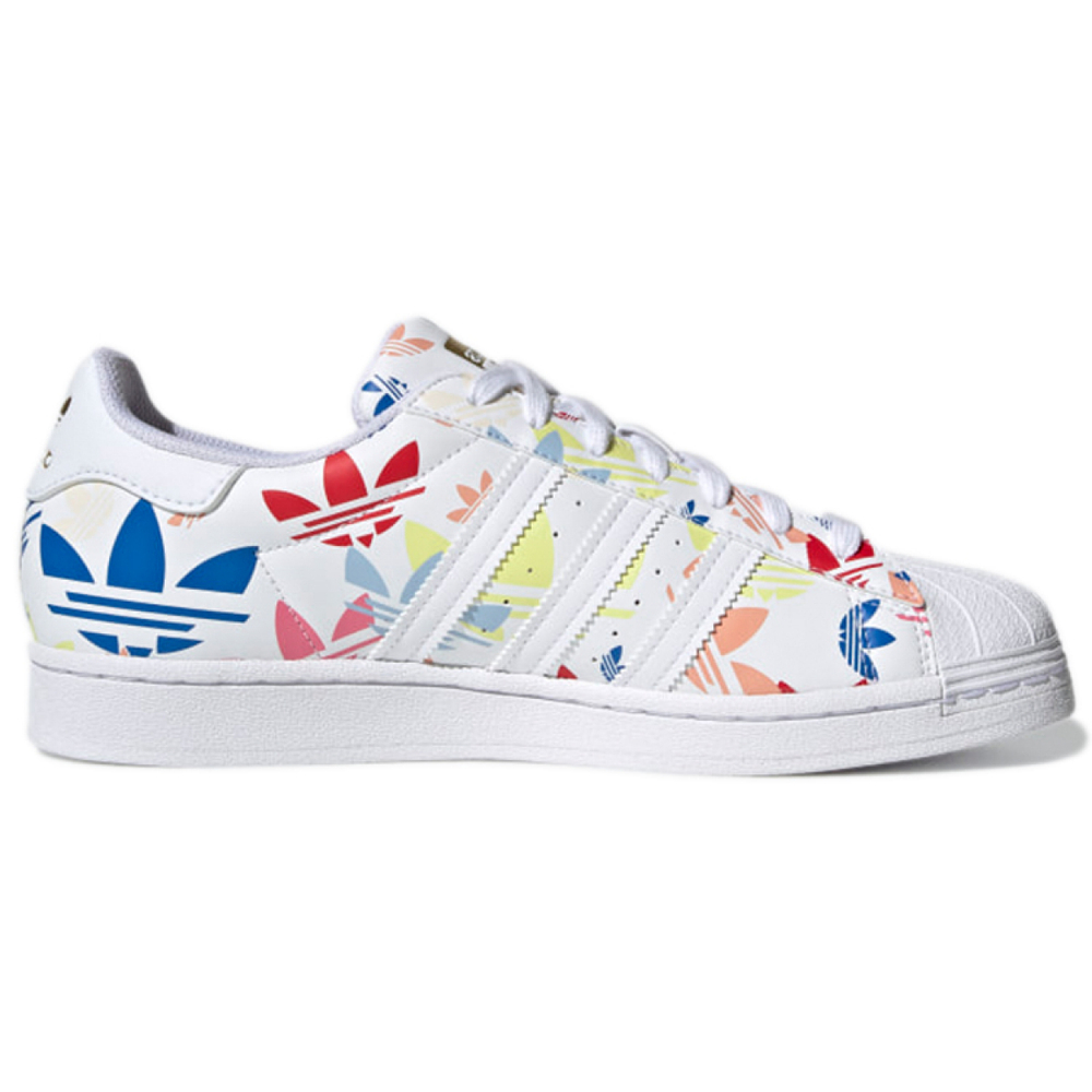 Кроссовки Adidas Originals Superstar Allover Trefoil - White Multi