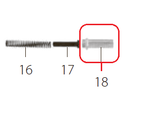 Запчасть №18 для FDPAG-H8. Соеденительная ручка Запчасть №18 для FDPAG-H8. Соеденительная ручка