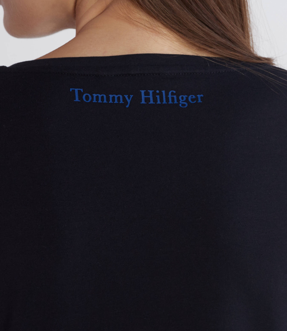 блузка crest scoop Tommy Hilfiger - темно-синий(WW0WW37205)