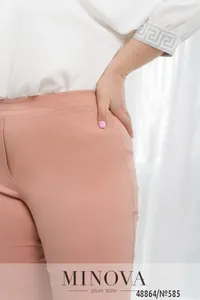 Брюки 585-персик Minova