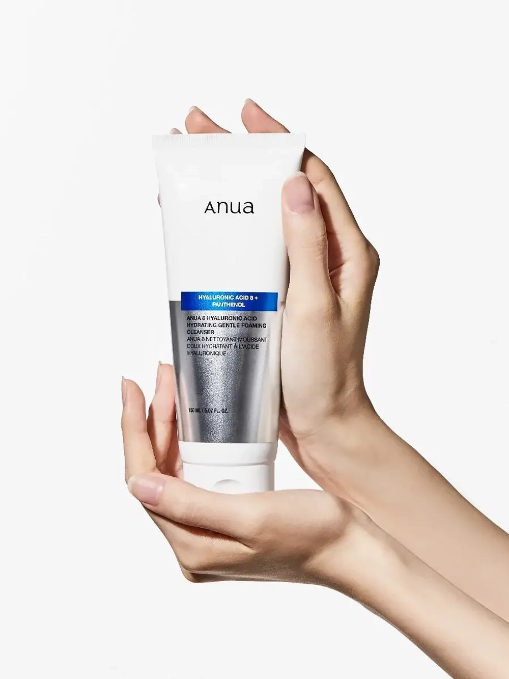 Anua Мягкая пенка для умывания с гиалуроновой кислотой 8 Hyaluronic Acid Hydrating Gentle Foaming Cleanser 150 мл