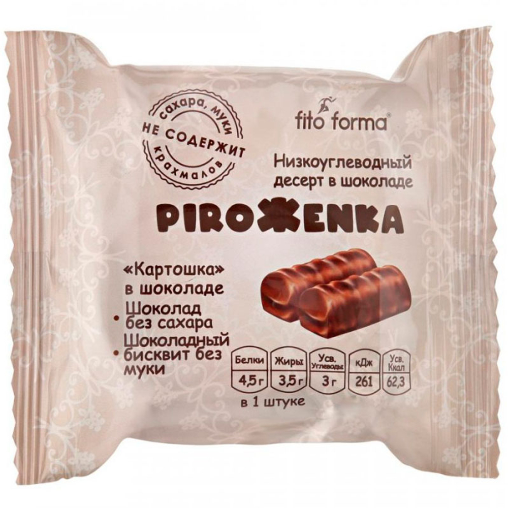 Fito Forma Piroжenka Низкоуглеводное Пирожное (80 гр.)