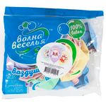 Шар (12''/30 см) Мяу, Лис Ми, Поздравляю, Ассорти, макарунс, 1 ст, 25 шт.