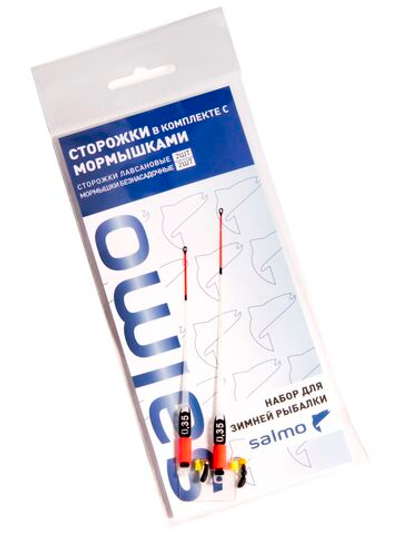 Сторожки лавсановые с мормышками Salmo ROACH набор (2 штуки)