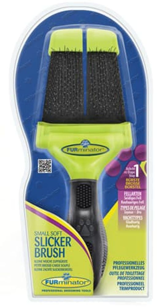 FURminator пуходерка мягкая маленькая Small Soft Slicker