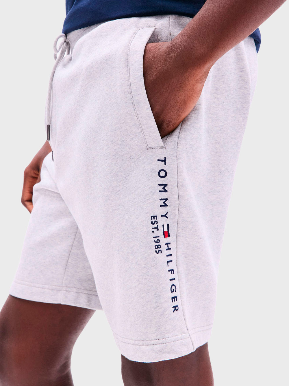 Шорты Tommy Hilfiger Embroidered Tommy Logo Grey Heather