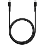 ttec USB-C - USB-C 60W PD/QC Fast Charging/Data Cable, 120cm, Black