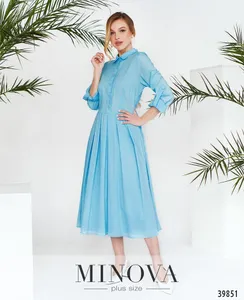 Платье 3151-небесно-голубой Minova