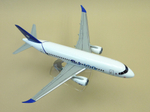 Модель самолета SJ-NEW (М1:100, Иркут с винглетами)