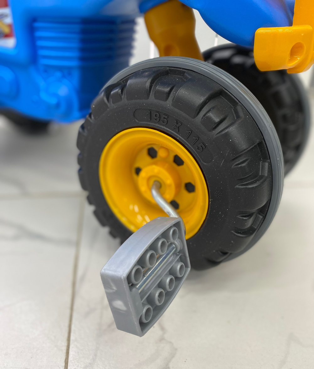 PILSAN Педальная машина Квадроцикл Cenk (3-6лет) Blue/Голубой 67*48*48см