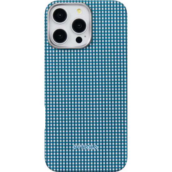 Чехол Pitaka MagEZ 5 (1500D) для iPhone 16 Pro, Ocean Blue