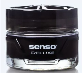 Ароматизатор в банке Dr Marcus Senso Deluxe   гель   Black\Черный