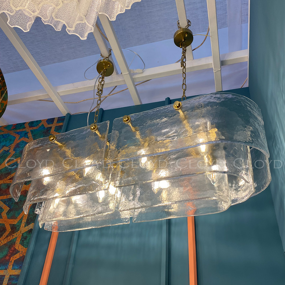 Люстра Cloyd PAMIR C12 / шир. 100 см - латунь (арт.11360)