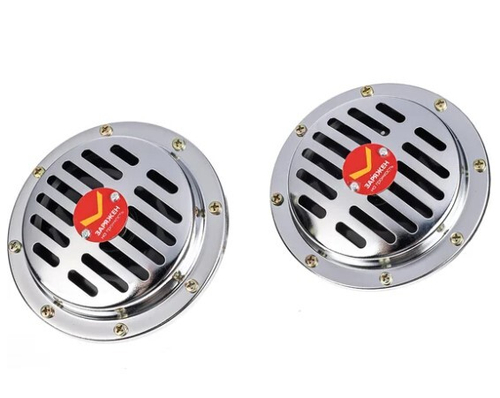 Сигнал звуковой дисковый SKYWAY d=125 мм 12В 115дБ металл 2 шт/комп