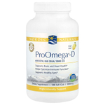 Nordic Naturals, ProOmega®-D, лимон, 180 мягких таблеток