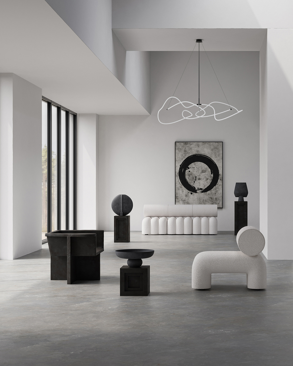 Чаша 101 Copenhagen Baburu Bowl, Big, Black, черный