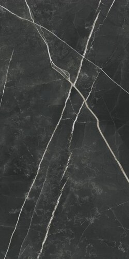 Керамогранит 60х120 ATLAS CONCORDE MARVEL GALA Calacatta Black 9 mm AFXT глянц.