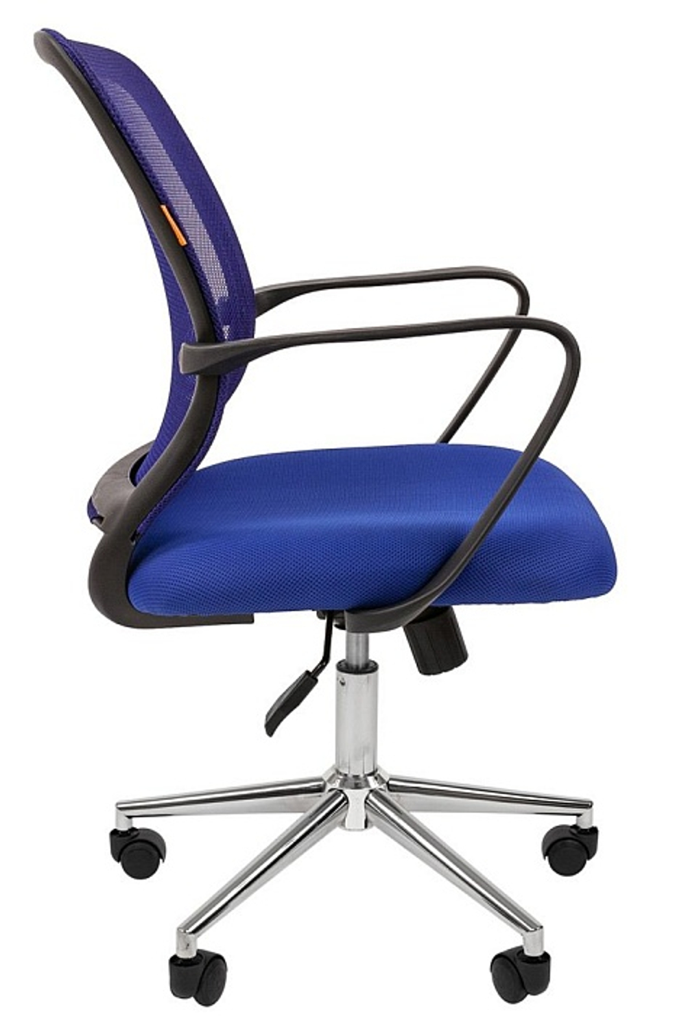 Офисное кресло CHAIRMAN 698 хром, ткань TW/сетчатый акрил