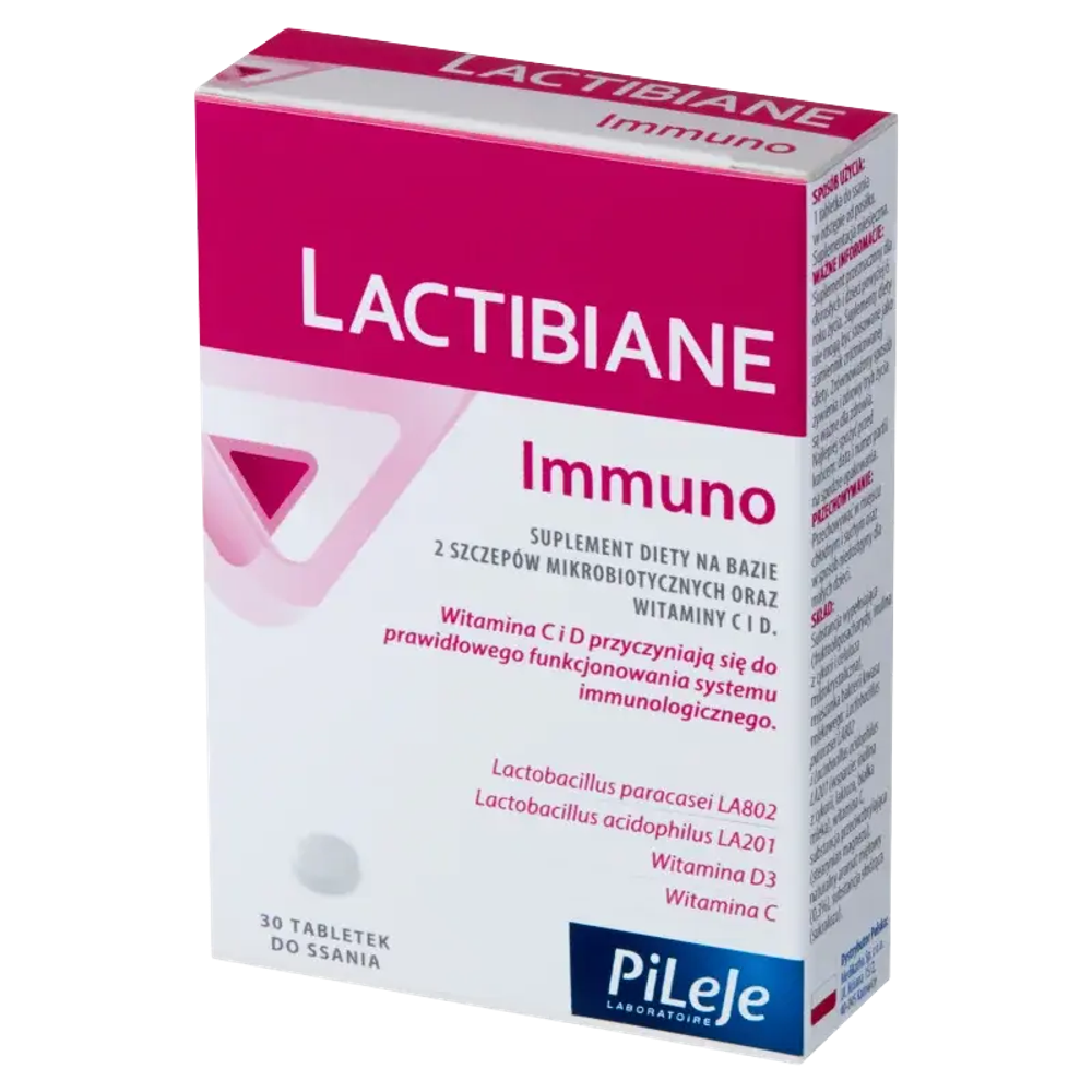 Диетическая добавка Lactibiane Immuno, 30 пастилок