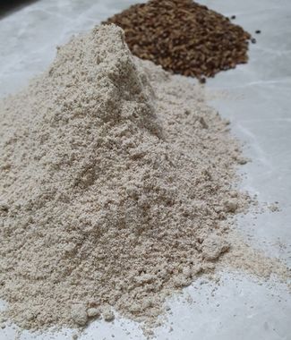 Цельнозерновая пшеничная ФИОЛЕТОВАЯ мука тонкого помола из Органического зерна 1 кг