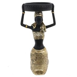 GAEM Фигурка декоративная "Африканка", L10 W13,5 H19 см