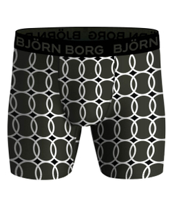 Мужские спортивные боксеры Björn Borg Performance Boxer 2P - green/print