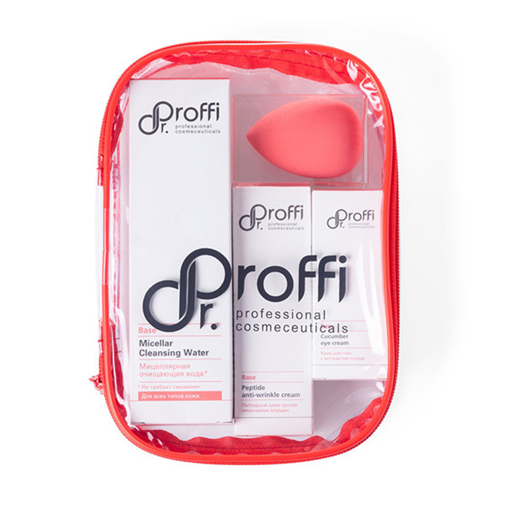 Набор косметики для лица со спонжем Doctor Proffi Set
