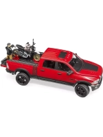 Джип Dodge RAM 2500 с мотоциклом Ducati Bruder 02502