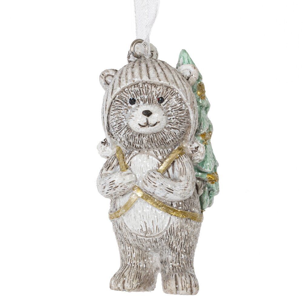 GAEM Изделие декоративное подвесное "Медвежонок", L3,5 W3,5 H7 см, 2в.