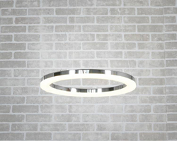 Светильник Light Ring Horizontal Chrome