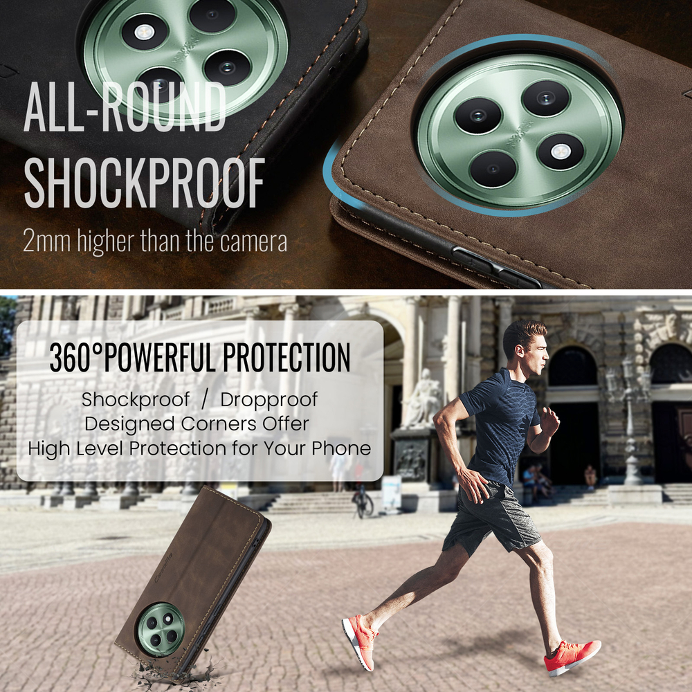 Чехол-книжка CaseMe Matte OPPO Reno 12F/12FS