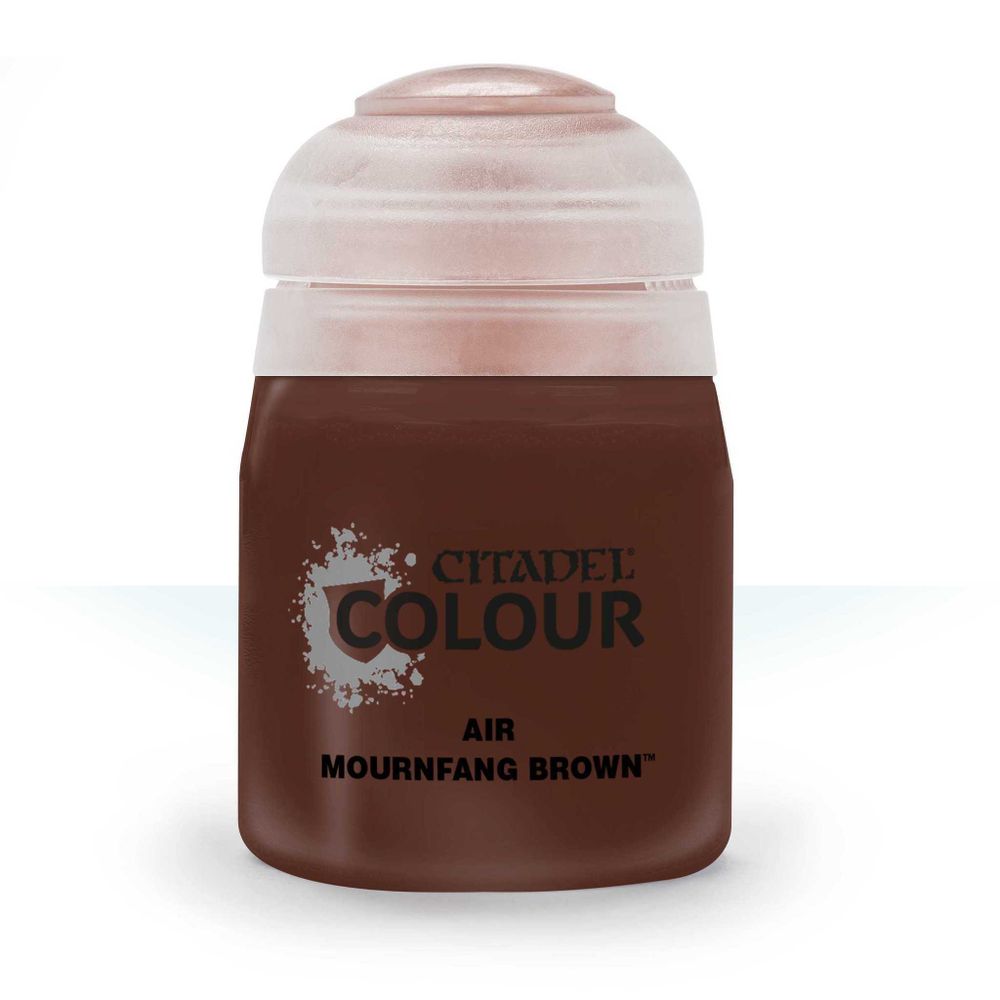 Краска акриловая Citadel Air для Аэрографа - Air: Mournfang Brown (24ml) Краска акриловая Citadel Air для Аэрографа - Air: Mournfang Brown (24ml)
