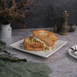 Тарелка 20*20 см h2,4 см квадратная белая фарфор NEW P.L. Proff Cuisine [4]