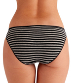 Набор из 3 трусиков-слипов Alice в серо-черной гамме (Размер: S) (Цвет: серый с чёрным)