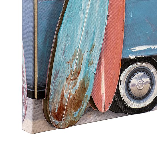 Панно декоративное с эффектом 3d surf, ocean, 50х70 см