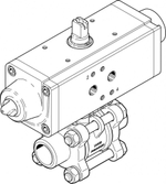 VZBA-3/4-WW-63-T-22-F0304-V4V4T-PS30-R- Шаровой кран с приводом
