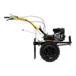 Мотоблок DPT-270X, 7 л.с, дисковое сцепление, ширина 90 см, глубина 35 см, фрез 3 х 4, ВОМ, передачи 2В/1Н Denzel