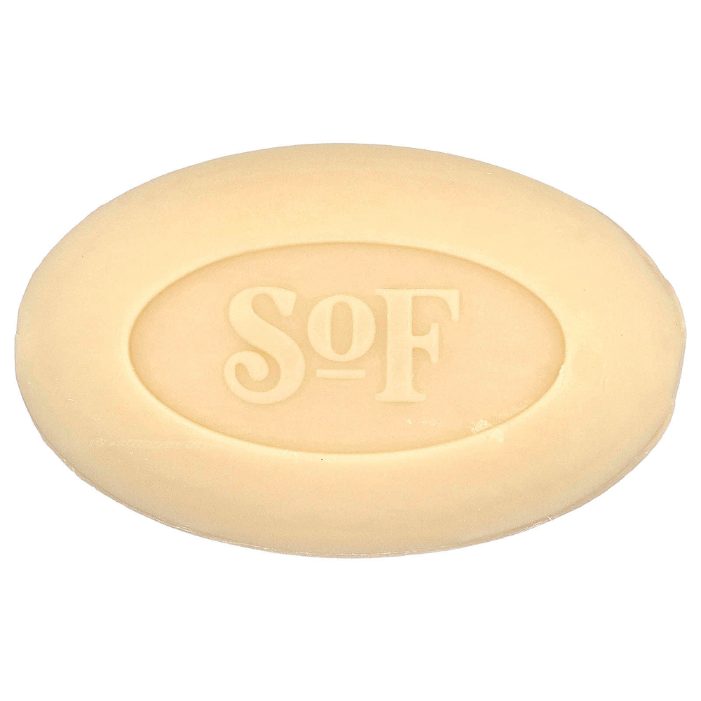 SoF, кусковое мыло тройного помола с маслом ши, гардения, 170 г (6 унций)