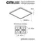 CL738K240V Бейсик Белый Св-к Накл. LED 24W*Мульти