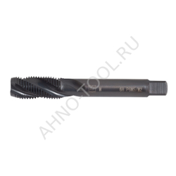 Метчик м/р М10х1,25 Р6М5/М2 ГОСТ 17933-72 BLACK OXIDE, с винтовой канавкой, ТОЧИНТЕХ