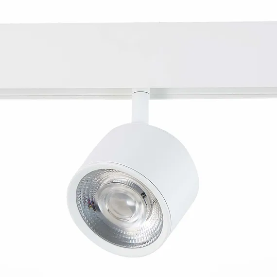 ST353.546.06 Магнитный трековый светильник белый LED 1*6W 4000K 560Lm Ra>80 36° IP20 L120xW81xH138 4 СКАЙЛАЙН 48V